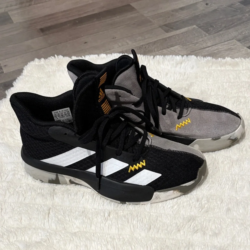 Adidas Pro Next Black/White Sneakers - Picture 3 of 7